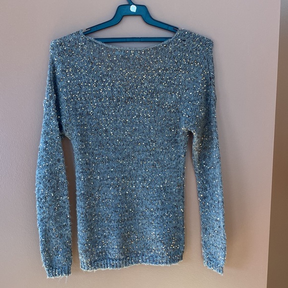 Revolution by Ricki’s ladies glittery sequined sweater in size extra small. - Picture 2 of 7